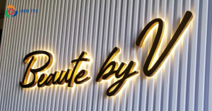 Chữ nổi mica hợp showroom và văn phòng